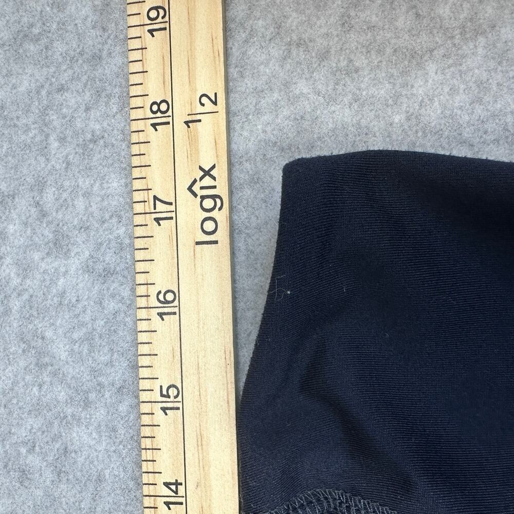 Isabel Maternity Midi Jean Short SZ 16 Medium Wash Denim Crossover Panel Stretch - Picture 7 of 11